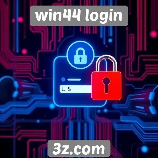 Nota sobre segurança no login do site Win44